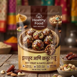 Dry Fruits & Date Ladoo