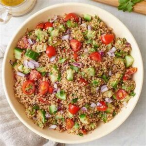 1. Organic Quinoa & Avocado Salad