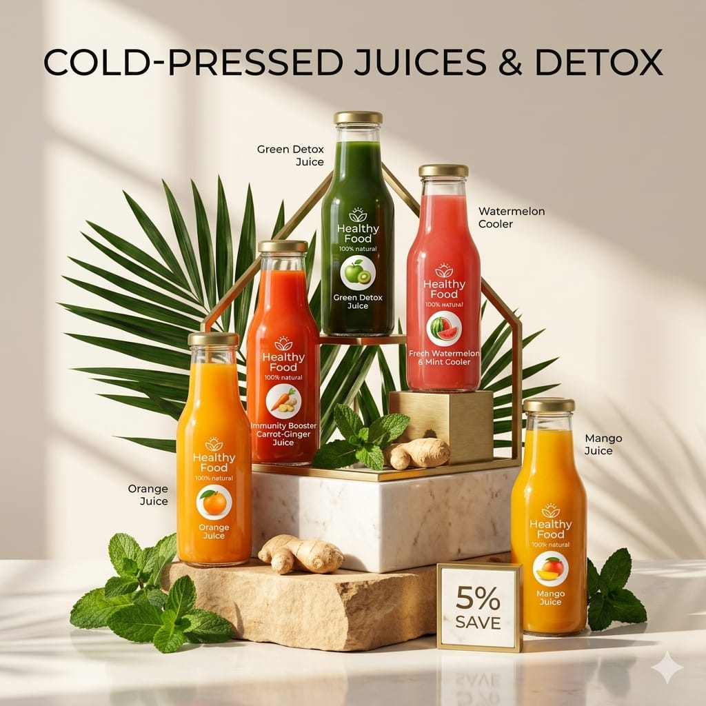 Cold-Pressed Juices & Detox